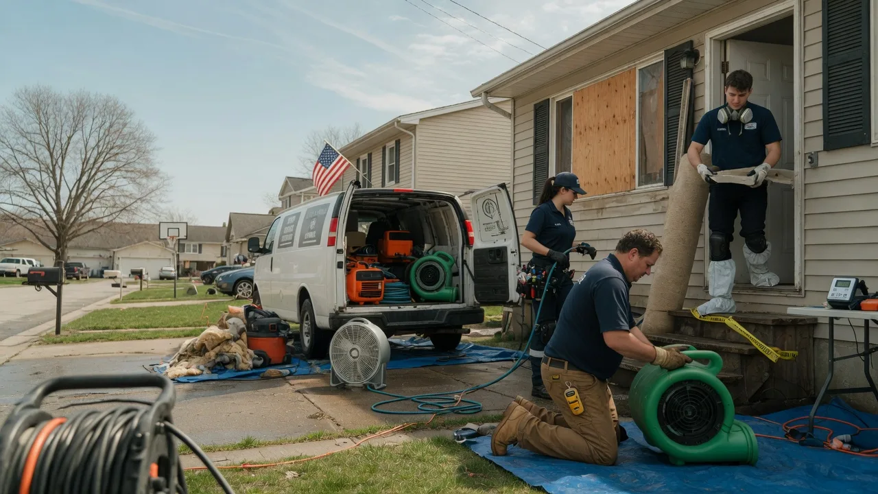 Water Damage Restoration in Voss, TX near me
